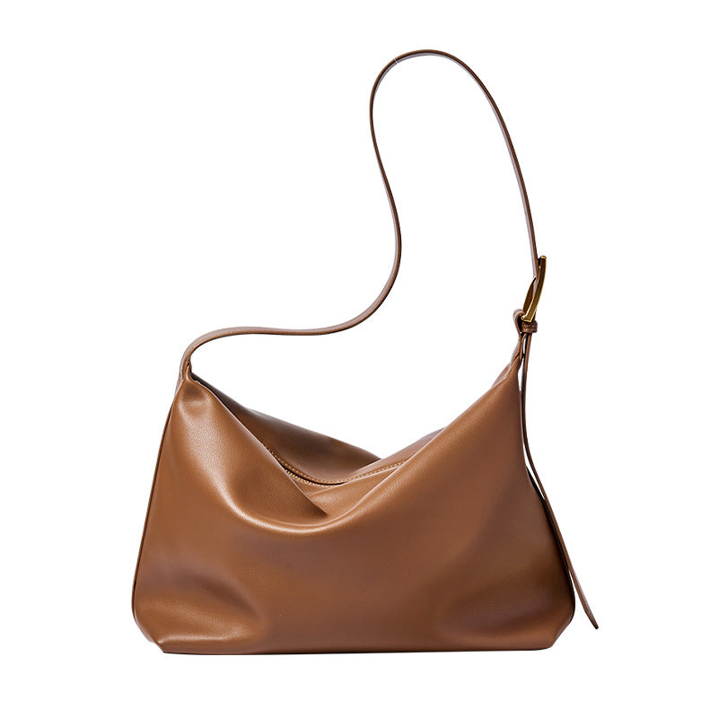 Women's Leather Large Capacity Fashion Commuter Shoulder Bags