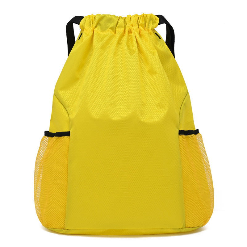 Women's & Men's & Fixed Drawstring Large Capacity Fitness Backpacks