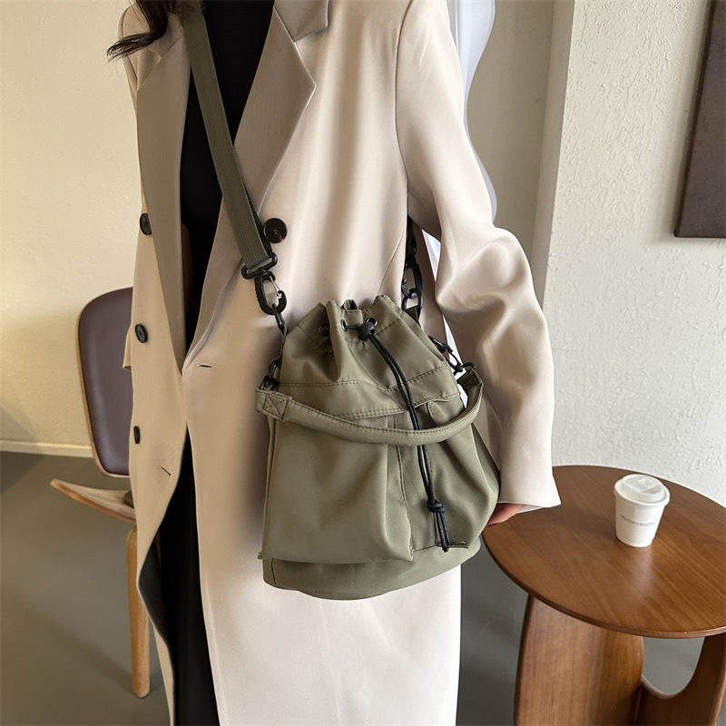 Trendy Cool Personality Winter Fashion Large Capacity Oxford Cloth Crossbody Bags