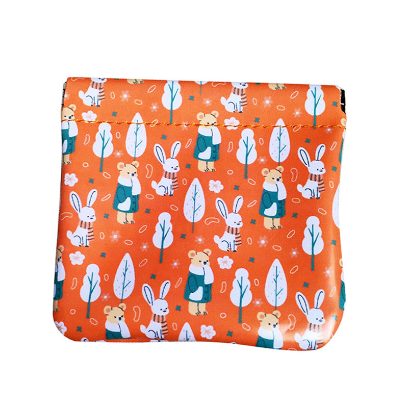 Pretty Automatic Closed Shrapnel Portable Storage Cosmetic Bags