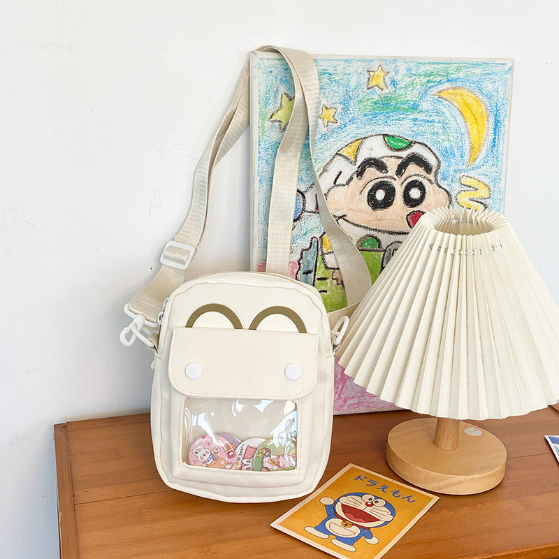 Leisure Bear Cute Transparent Bar Cartoon Crossbody Bags