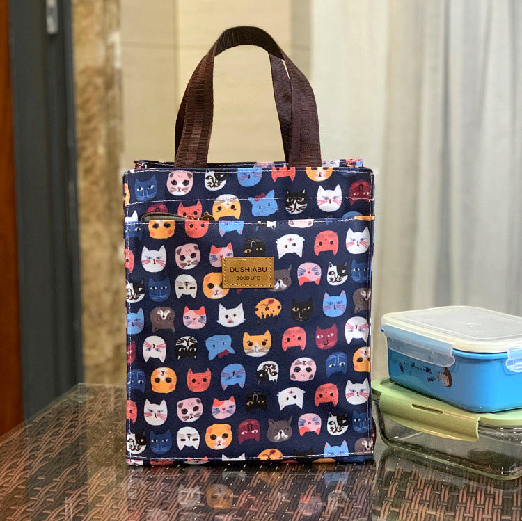 Volume Waterproof Lunch Box Snack Make-up Handbags