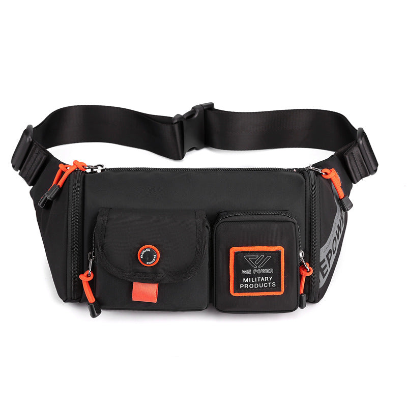 Men's Waterproof Fashion Trendy Large Capacity Commuter Men's Chest Bags