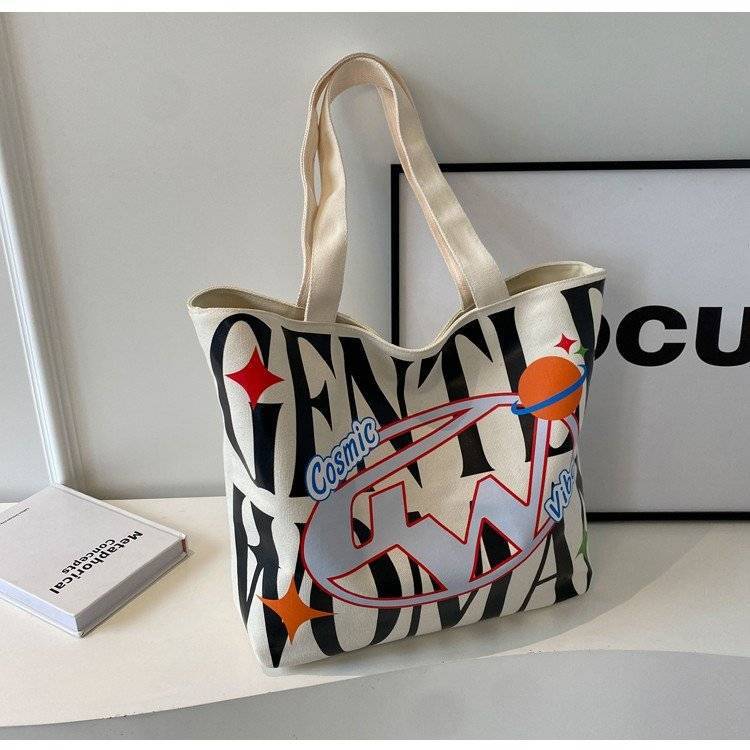Women's Style Trendy Canvas Fashion Commuter Underarm Shoulder Bags