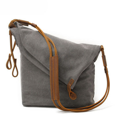 Women's & Men's Canvas Retro Artistic Cloth Trendy For Shoulder Bags