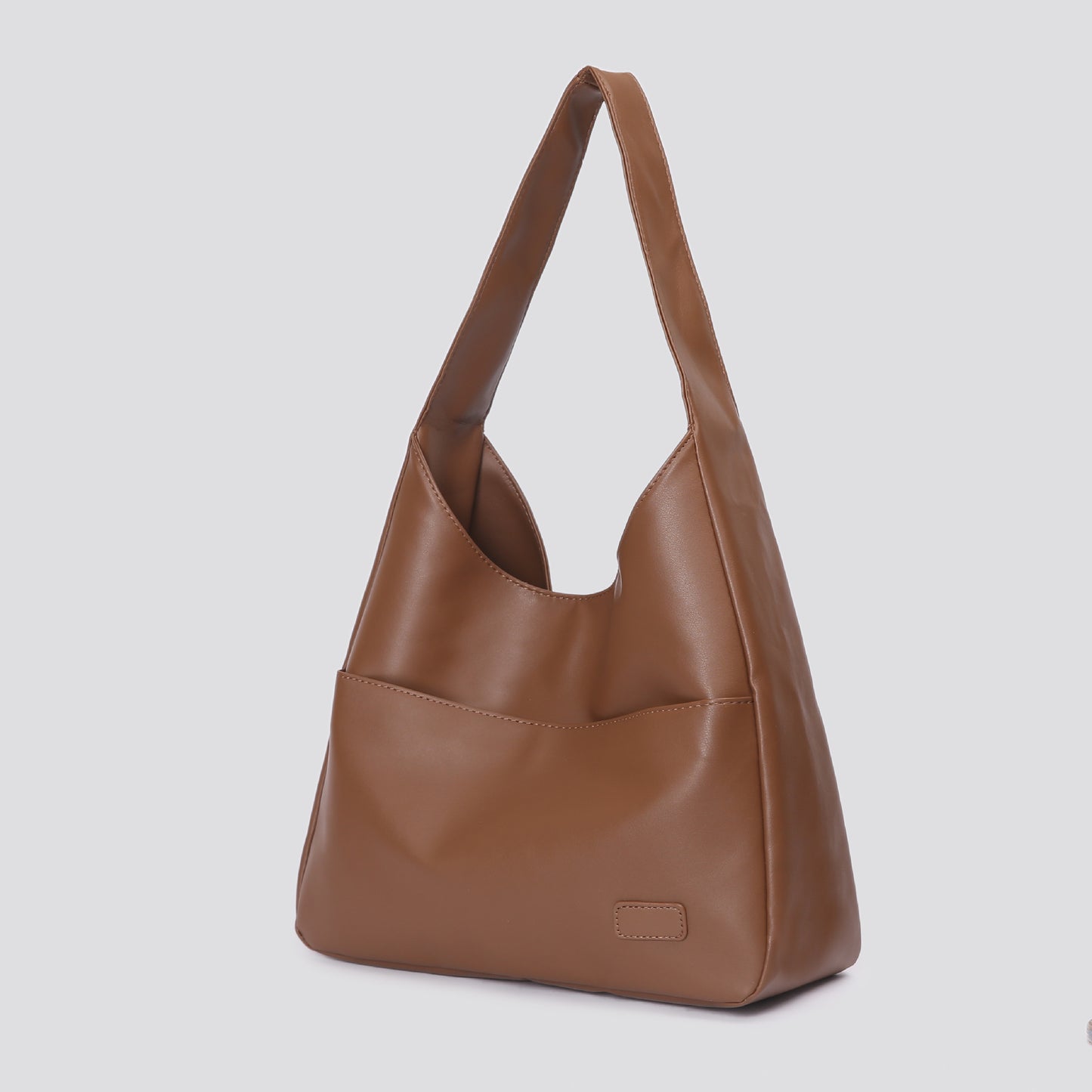Women's Autumn Soft Leather Retro Commuter Large Shoulder Bags