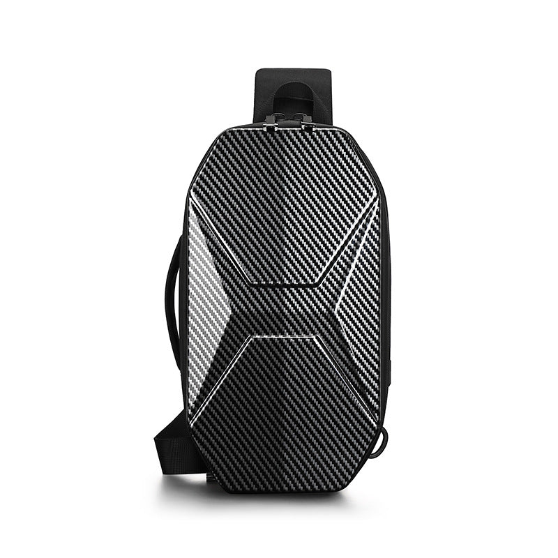Fashion New Men's Hard Shell Tide Men's Messenger Bags