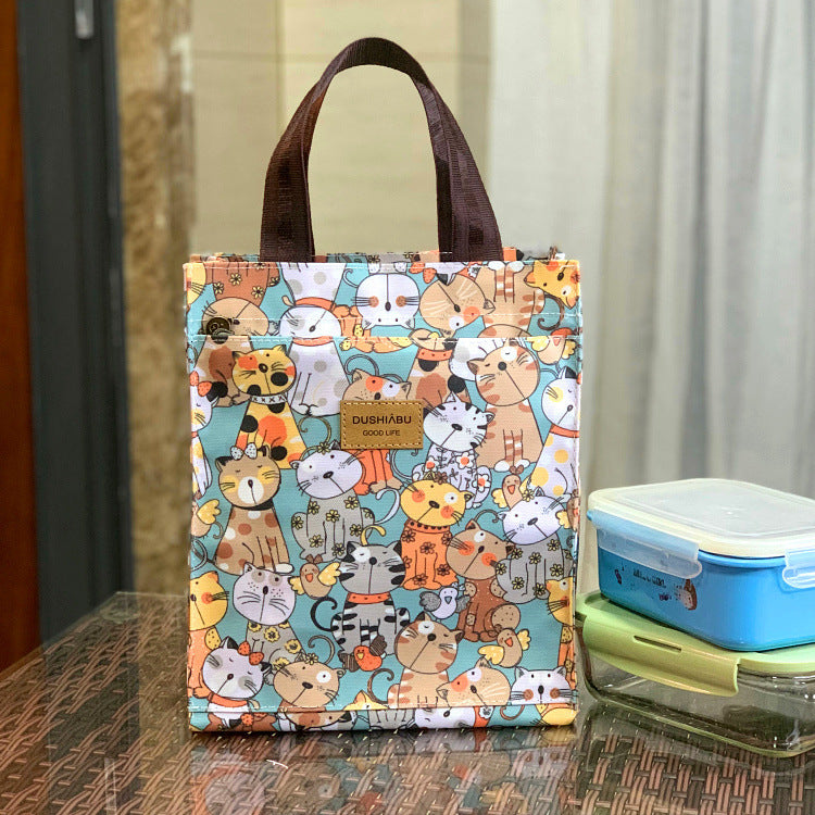 Volume Waterproof Lunch Box Snack Make-up Handbags