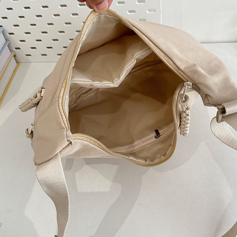 Women's Soft Macaron Versatile Large Capacity Style Shoulder Bags