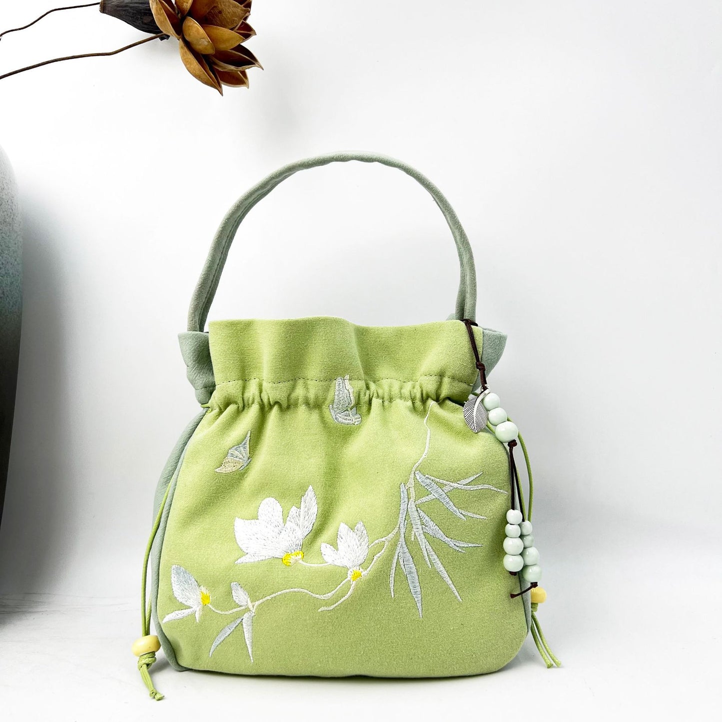 With Embroidered Han Chinese Clothing Antiquity Artistic Handbags