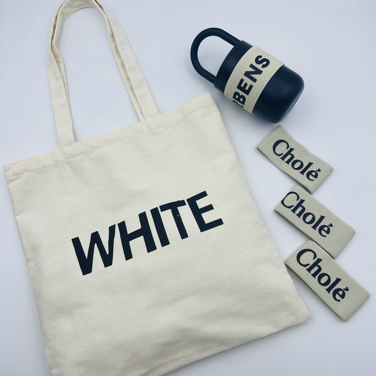 Women's Canvas Letter Simple Large Capacity Handbags