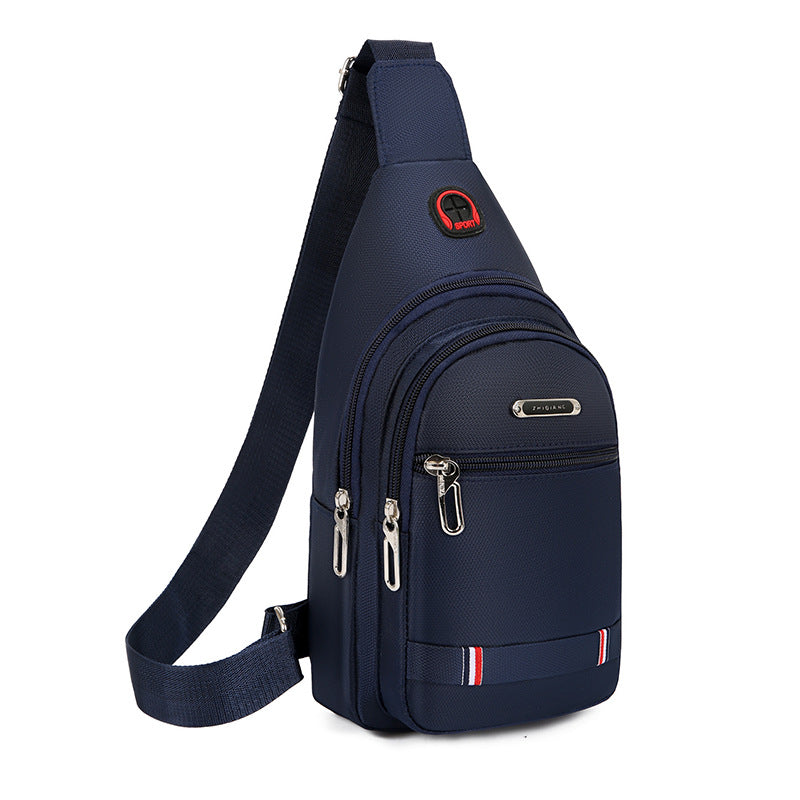 Men's Leisure Oxford Cloth Cross Body Tide Men's Chest Bags