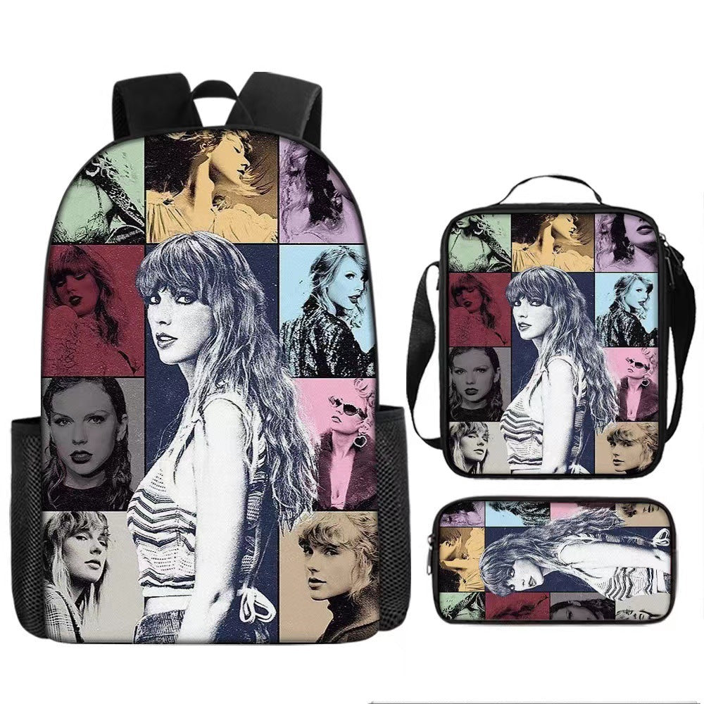 Trendy Taylor Swift Three-piece Suit Pencil Bags