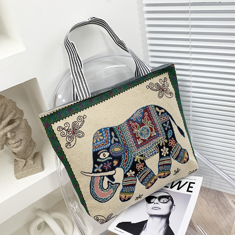 Cartoon Embroidered Leisure Big Owl Embroidery Bags