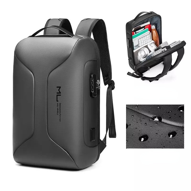 Men's Business Large Capacity Waterproof College Computer Backpacks