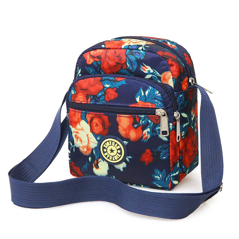 Pretty Women's Flower Cloth Oxford Mother Shoulder Bags