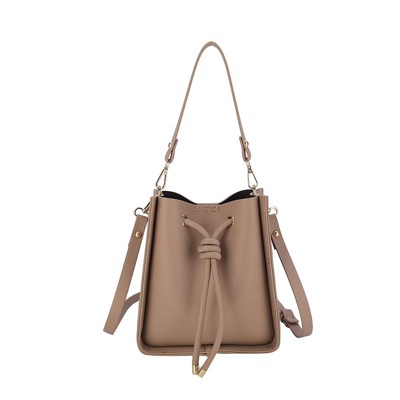 Women's Drawstring Material Handmade For Free Tutorial Shoulder Bags