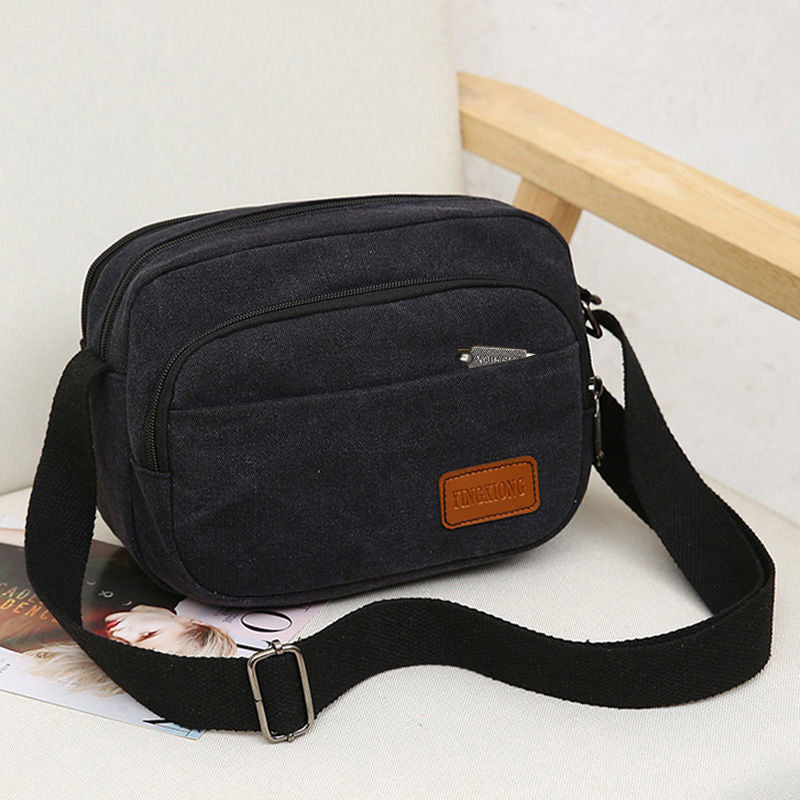 Women's & Men's & Canvas Business Cashier Selling Vegetables Shoulder Bags