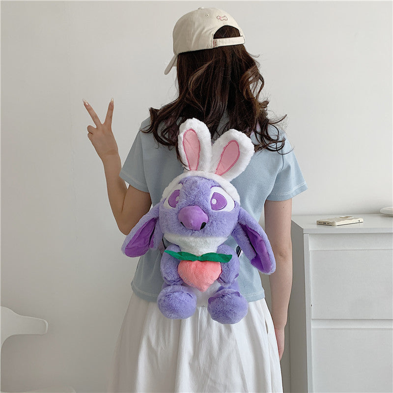 Casual Plush Cartoon Cute Clow Gift Backpacks