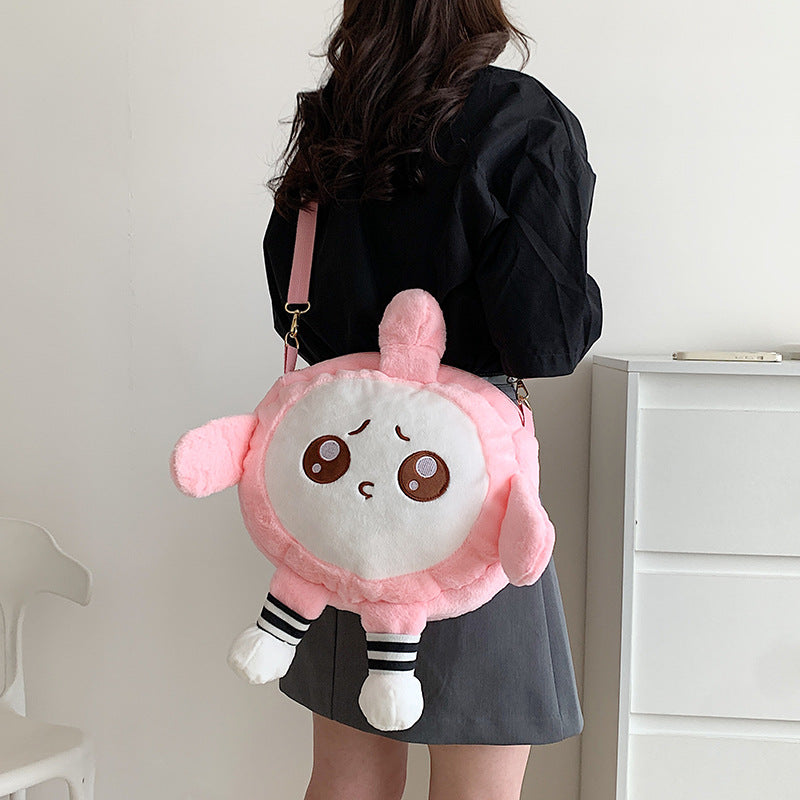 Casual Plush Cartoon Cute Clow Gift Backpacks