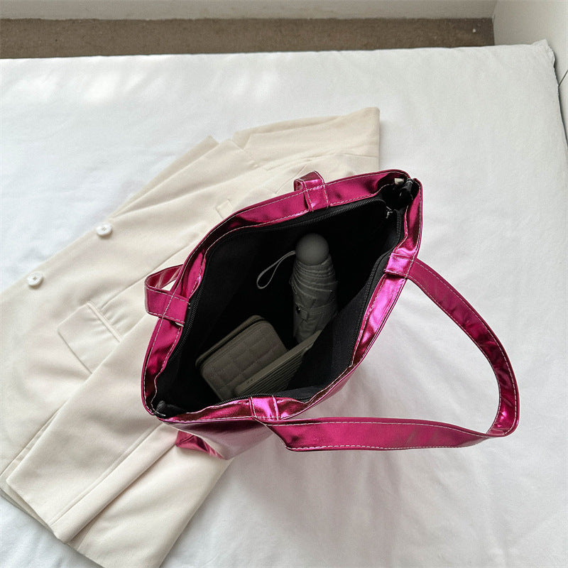 Color Big Female College Go Out Handbags