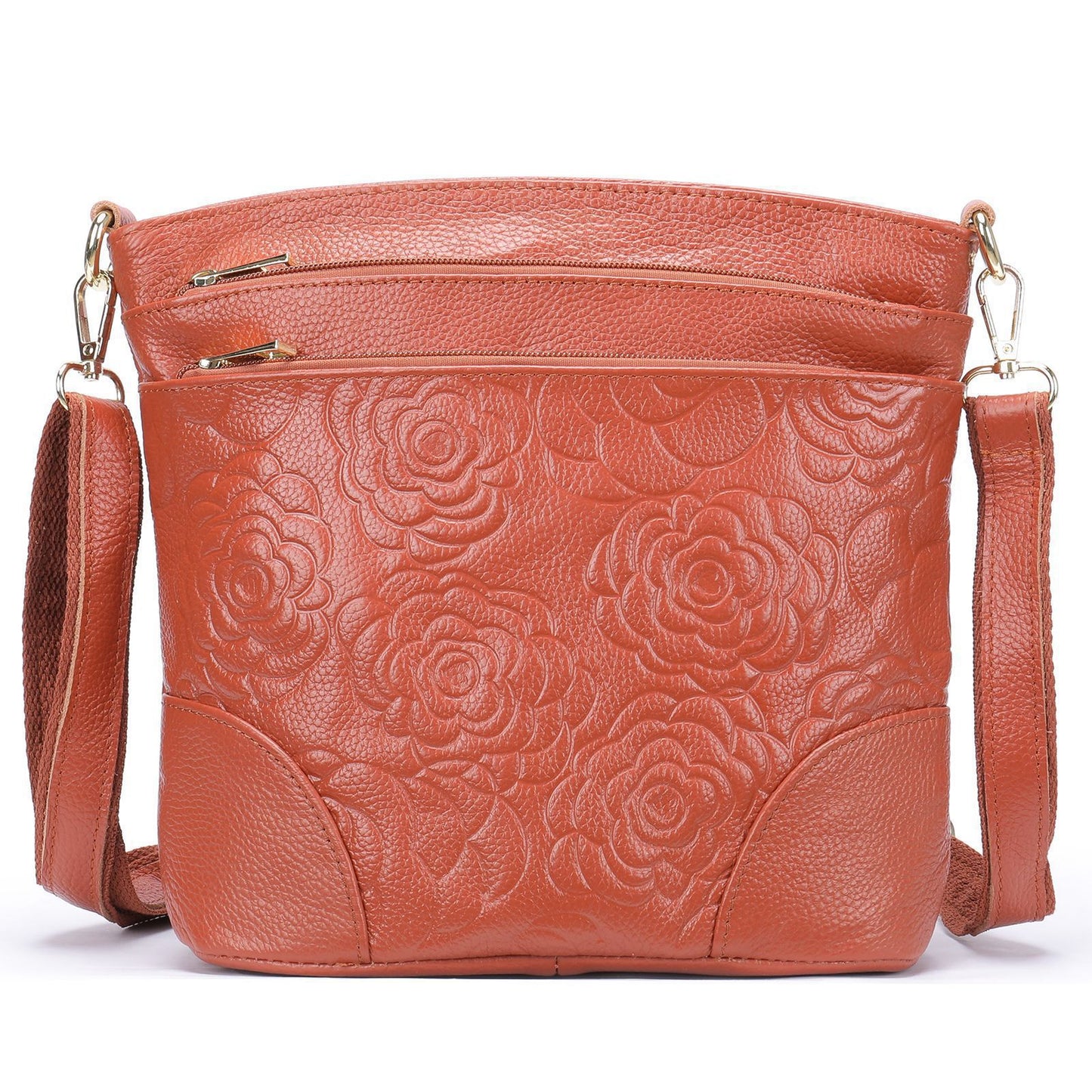 Women's Cowhide Leather First Layer Genuine High-grade Shoulder Bags