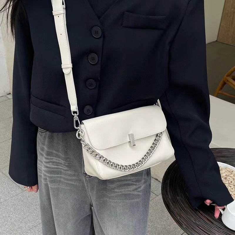 Women's Genuine Leather Fashion Simple Design Shoulder Bags