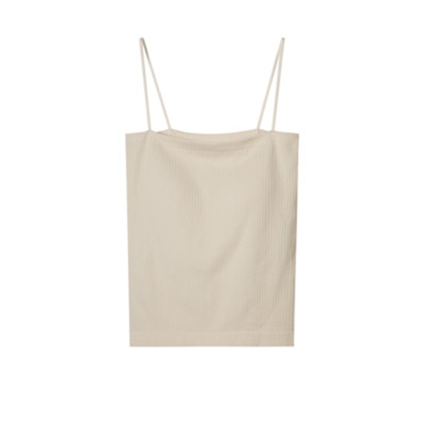 Women's Seamless Underwear Tube Top One-piece Solid Tanks Camis