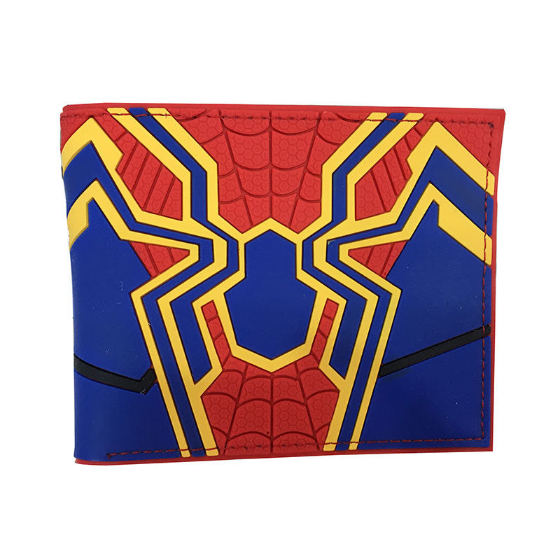 Men's Heros Short Black Spider Green Less Ladies Wallets