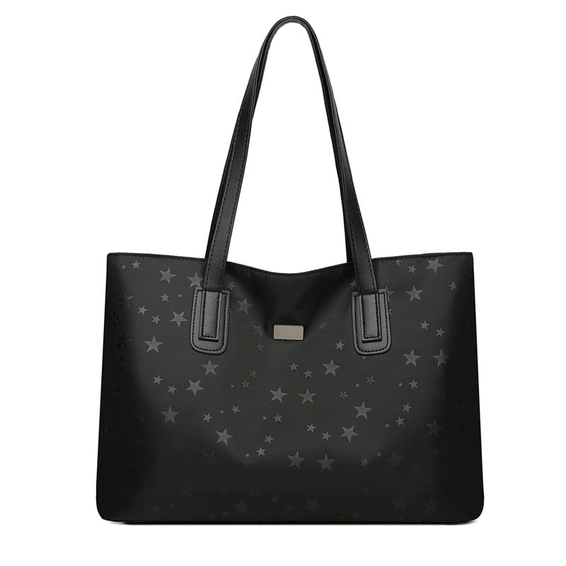 Women's Fashion Oxford Cloth Large Capacity Mom Shoulder Bags