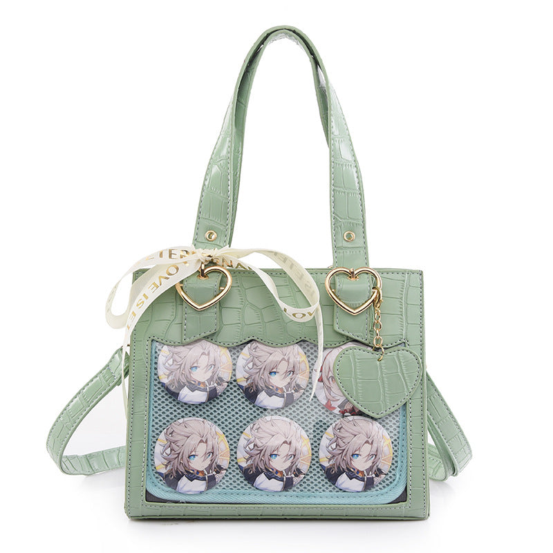 Lace Pain Style Millet Peripheral Secondary Element Cartoon Doll Handbags