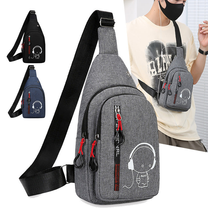 Men's Comfortable Fashion Portable Trend Riding Bags