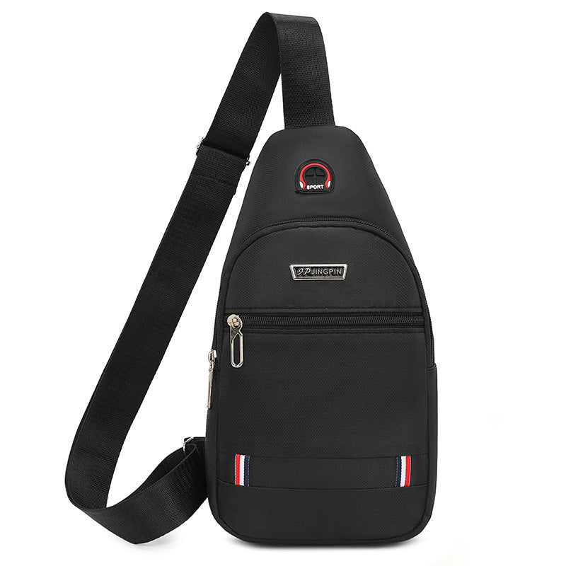 Men's Trendy Oxford Cloth Fashion Simple Portable Men's Chest Bags