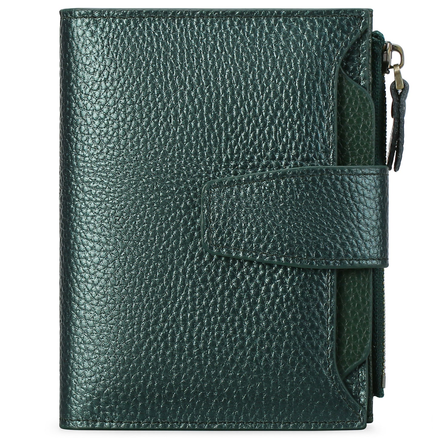 Women's Leather Short Korean Style Multifunctional License Ladies Wallets
