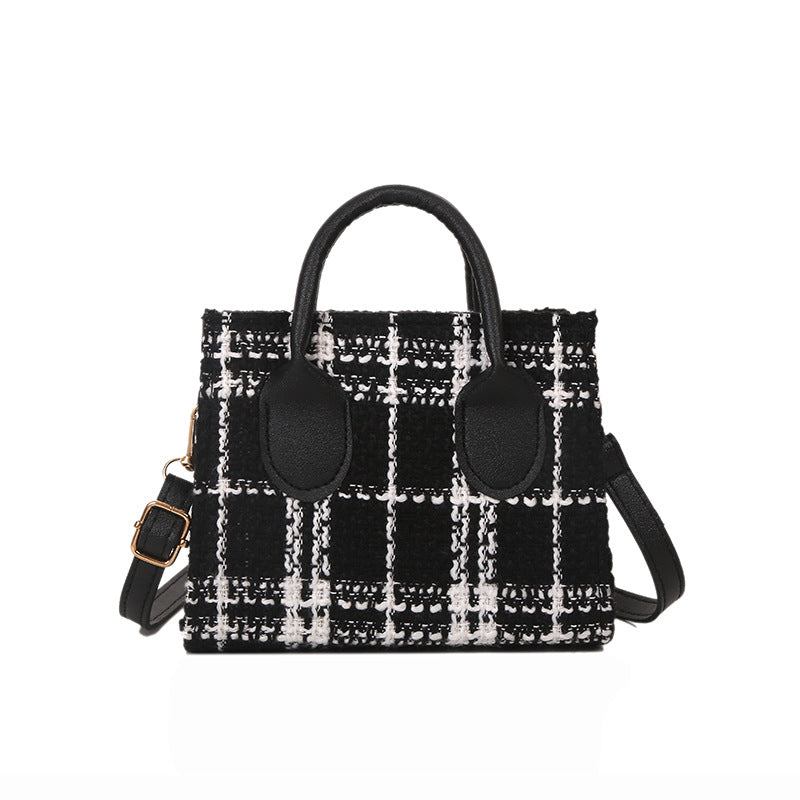 Trendy Pouch Fashion Check Pattern Lightweight Simple Crossbody Bags