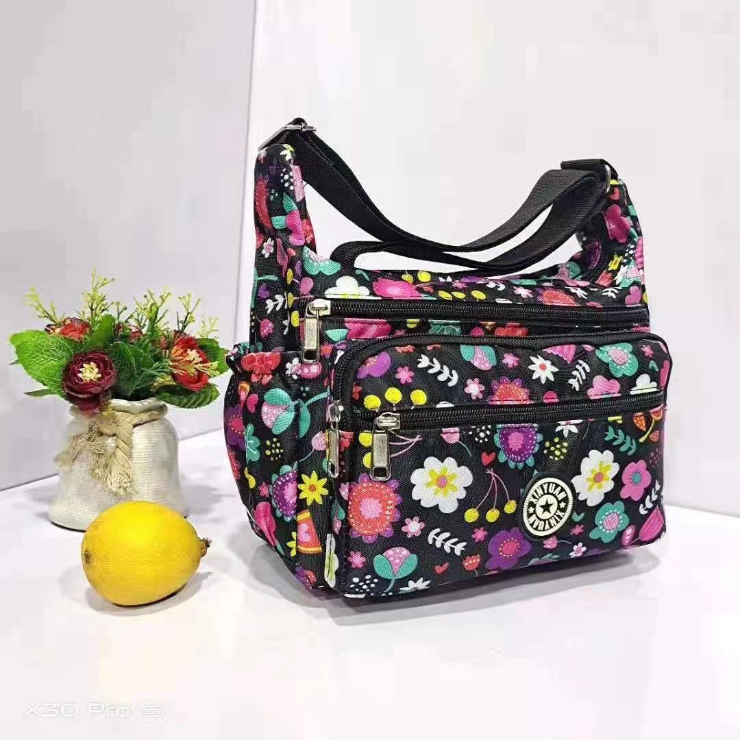 Women's Floral Cloth Stall Night Market Large Crossbody Bags
