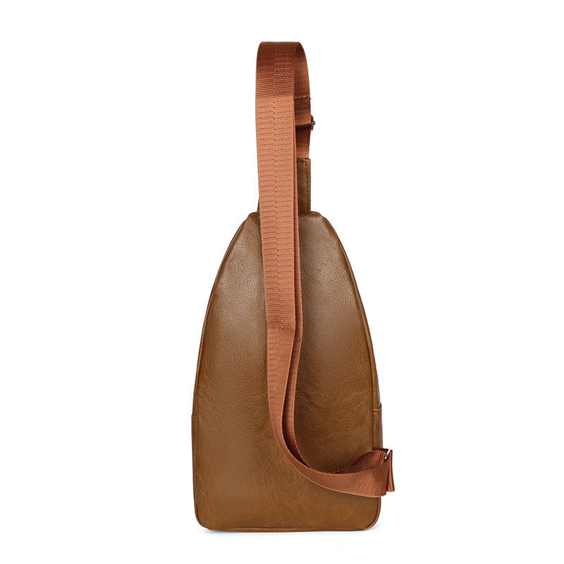 Men's Stylish Elegant Trendy Solid Color Men's Chest Bags