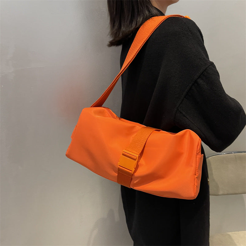 Toast Nylon Large Capacity Style Broadband Crossbody Bags