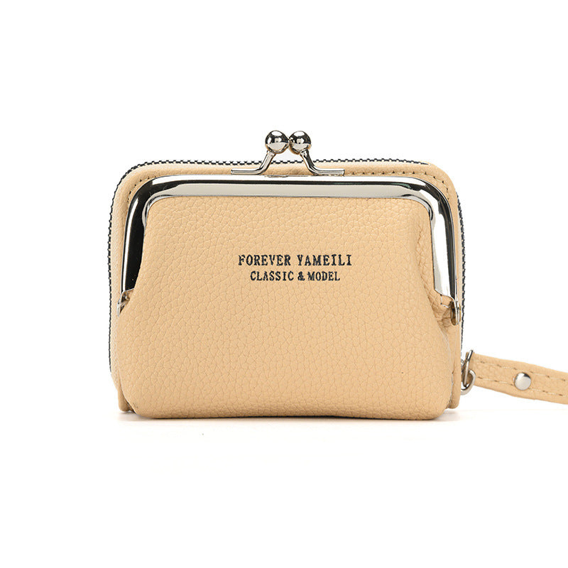 Women's Simple Short Thin Cute Niche Coin Purses