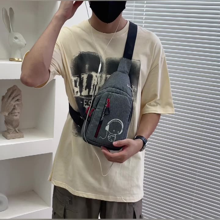 Men's Comfortable Fashion Portable Trend Riding Bags
