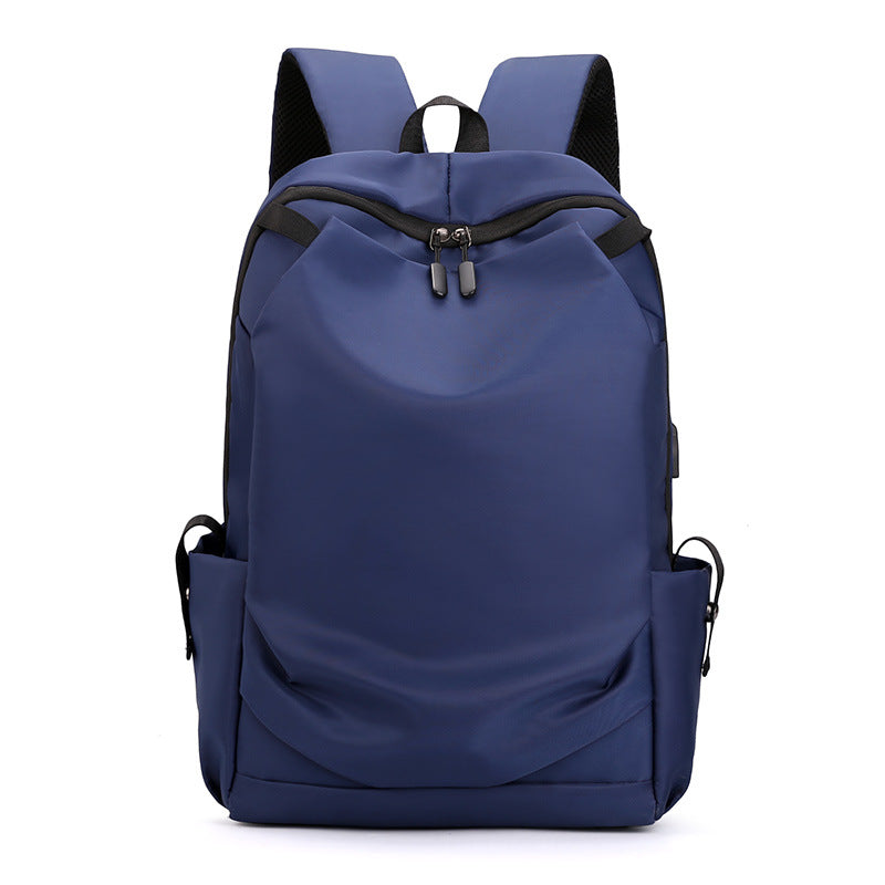 Men's Unique Printed Waterproof Leisure Rechargeable Backpacks