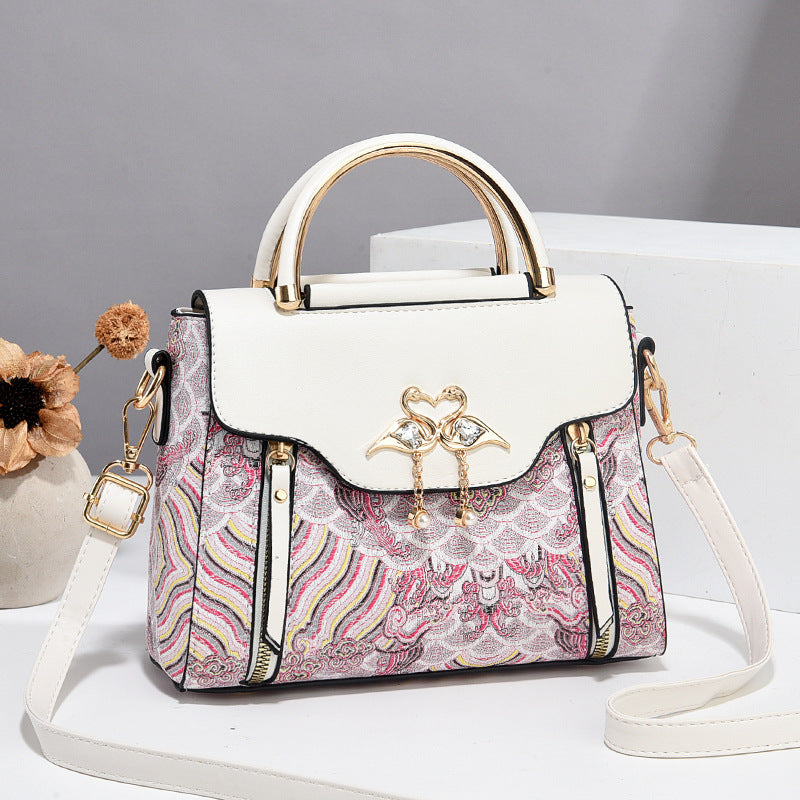 Women's French Style Good-looking Light Luxury Texture Crossbody Bags