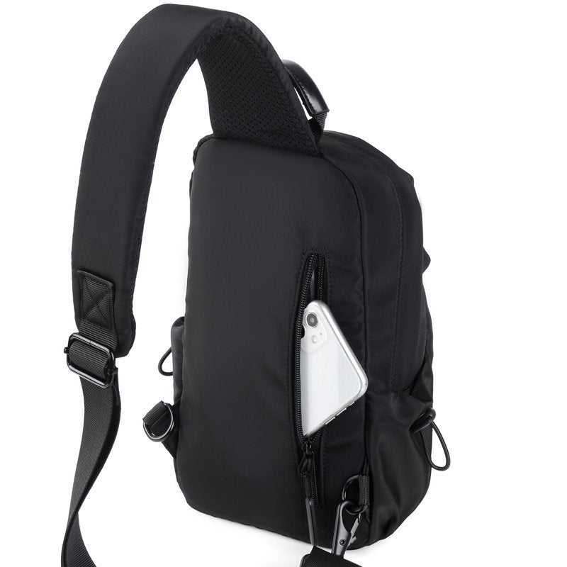Men's Business Trip Oxford Cloth Fashion Men's Chest Bags