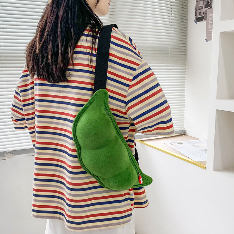 Style Female Soft Adorable Plush Cute Crossbody Bags