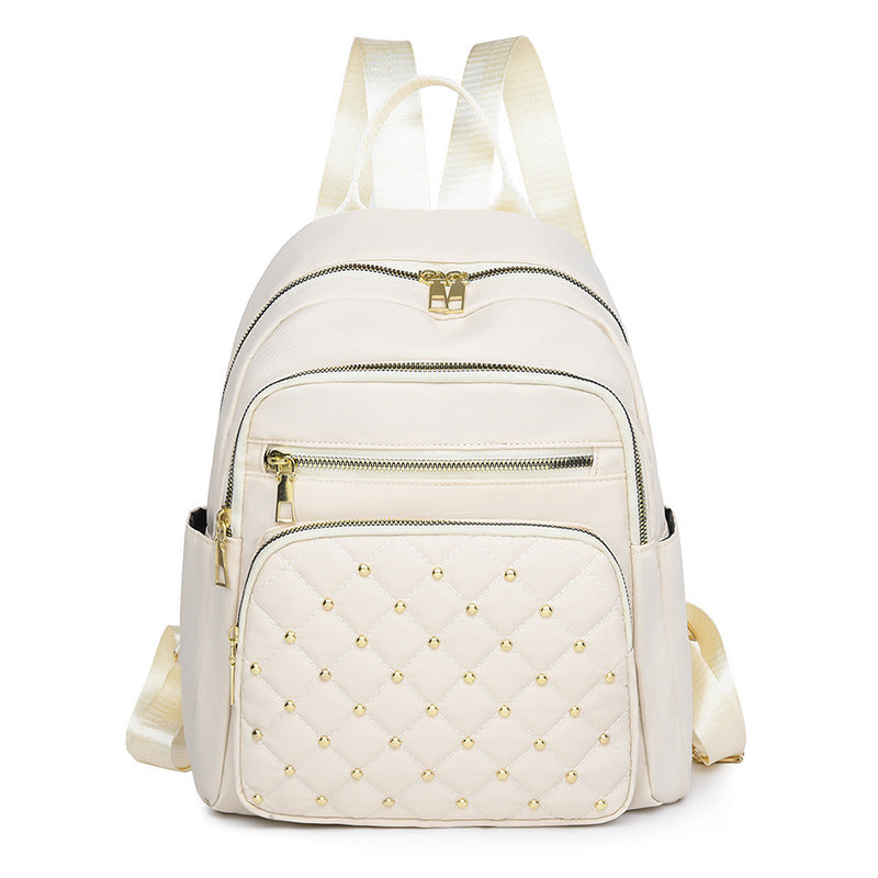 Women's Oxford Cloth Large Capacity Leisure Commuter Backpacks