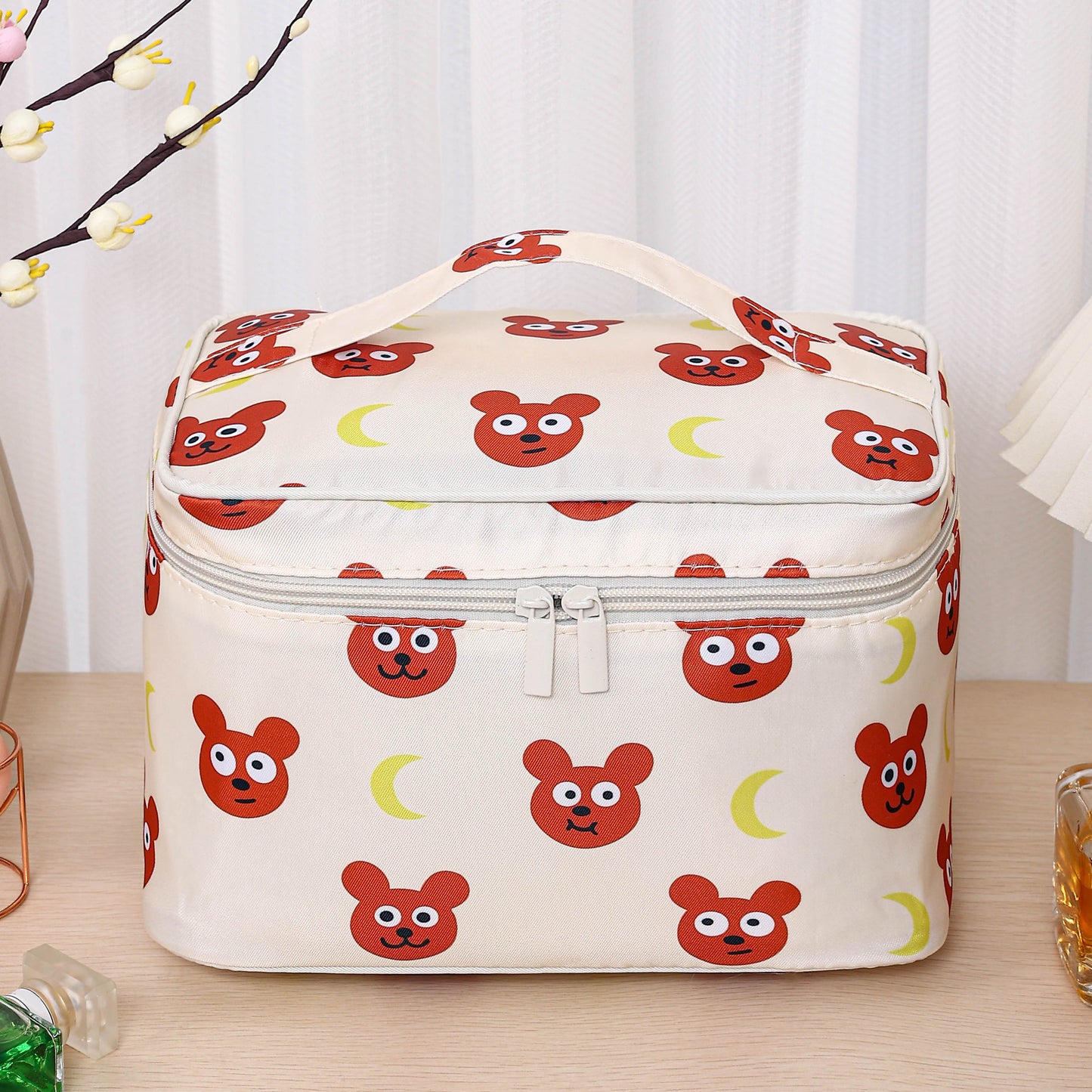 Cute Portable Waterproof Cosmetics Storage Large Capacity Bags