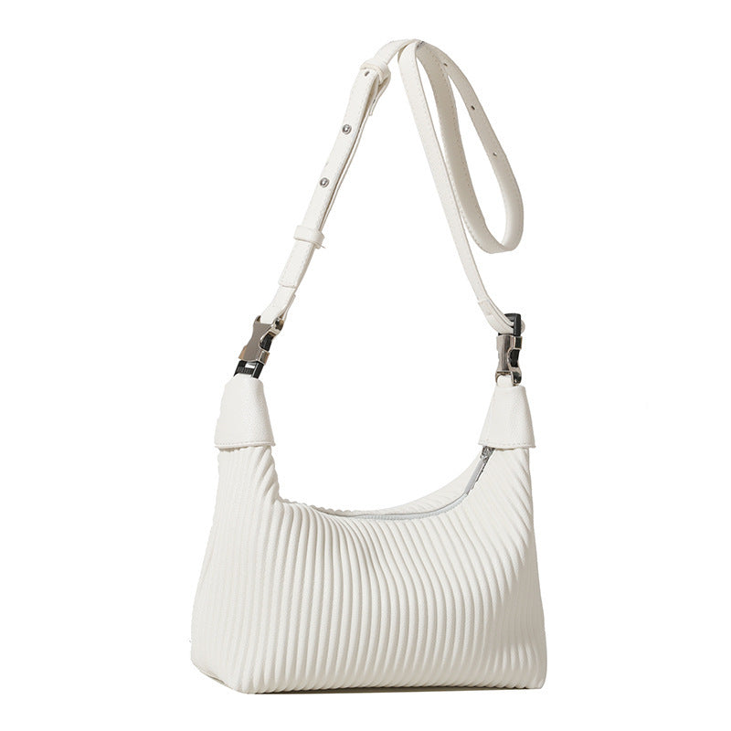 Women's Niche Fashion Portable High-grade Plaid Underarm Shoulder Bags