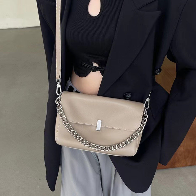 Women's Genuine Leather Fashion Simple Design Shoulder Bags