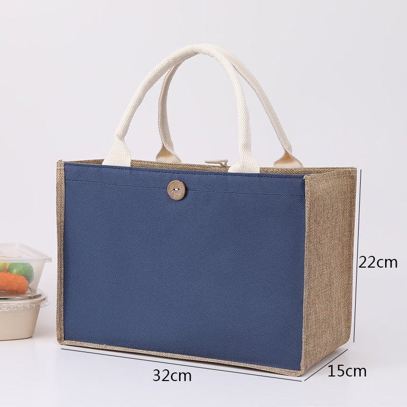 Blank Canvas Painting Jute Cotton Linen Handbags