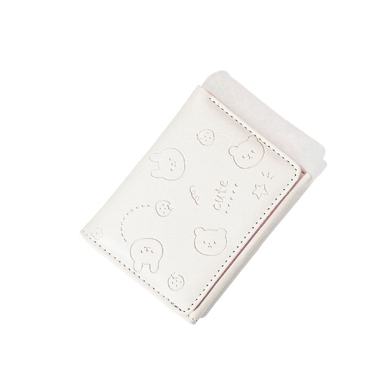 Women's Fashion Korean Style Short Simple Cute Ladies Wallets